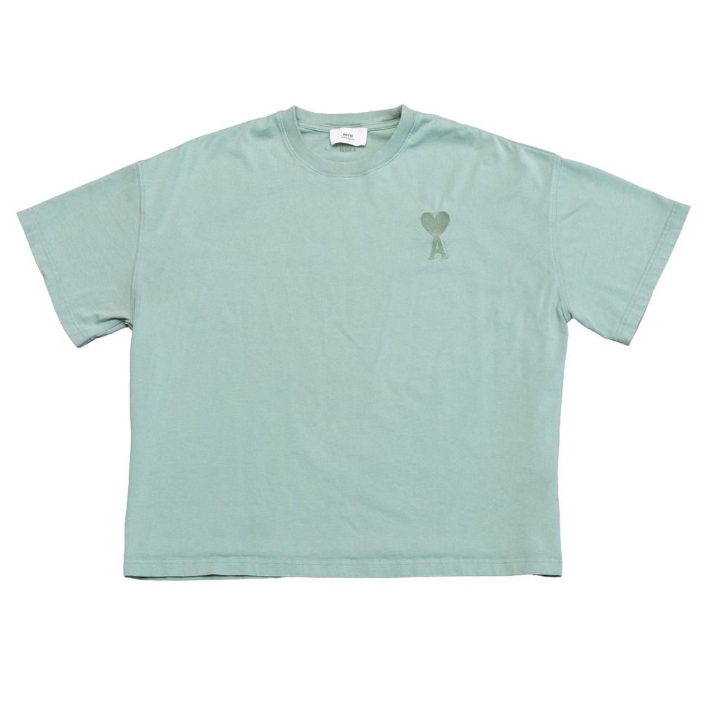Ami Paris Alexandre Mattiussi Ami de Coeur T-Shirt Sage Green XL